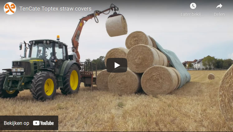 TenCate Toptex straw covers
