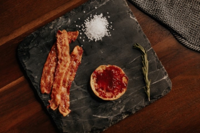 Барселонский ресторан Libre запускает альтернативу грибному мясу со сладким запахом бекона.